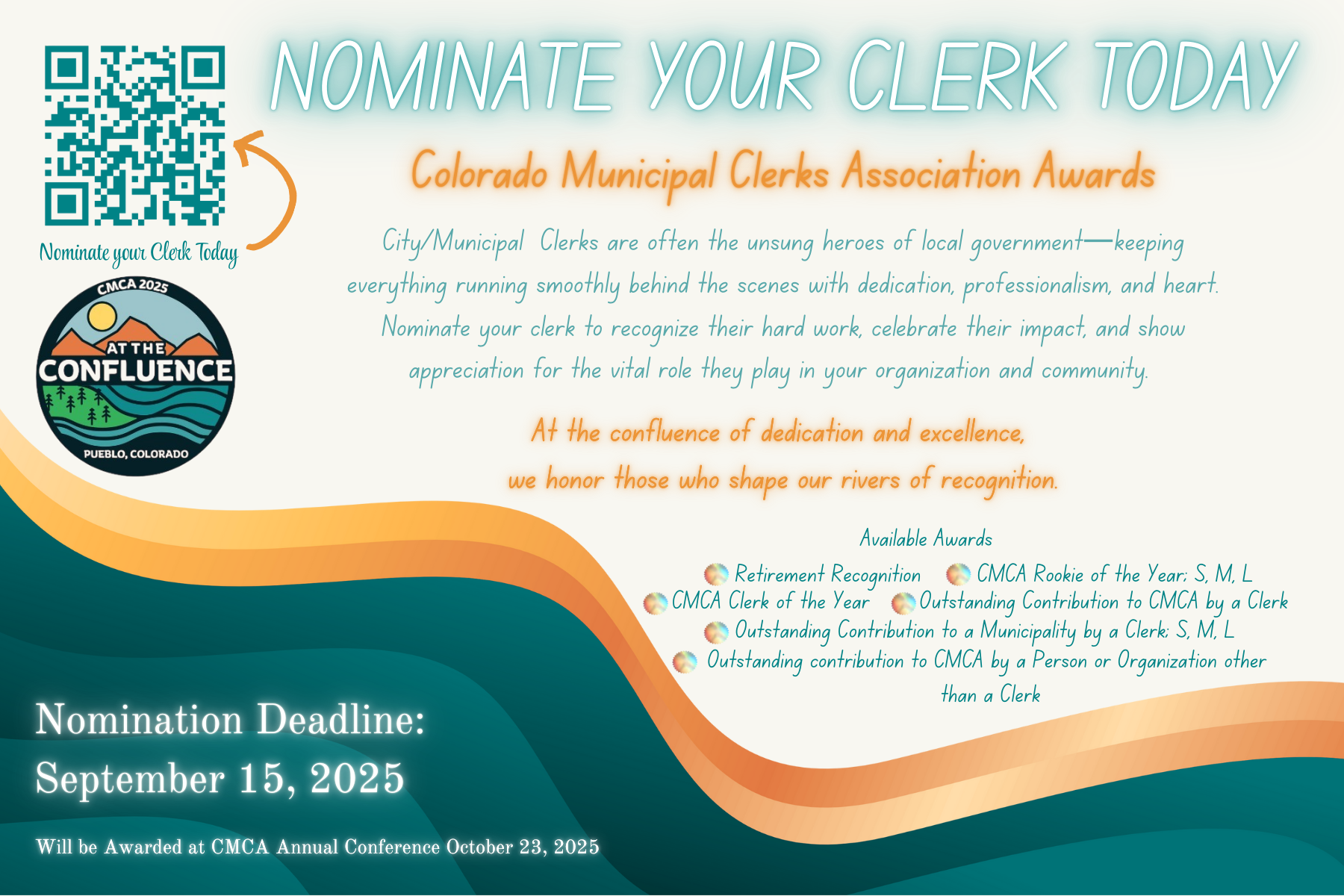 QR Code for CMCA Award nomination 