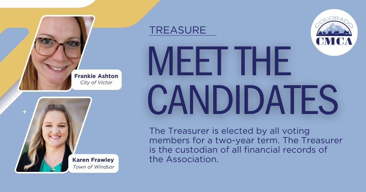 Treasurer Candidates